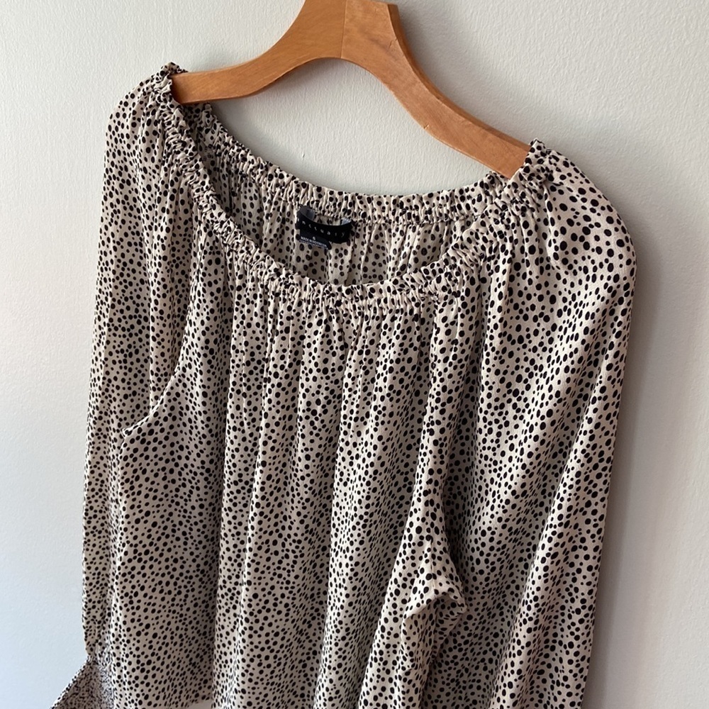 Sanctuary Sunshine Blouse Teeny Spots Size Small - Picture 5 of 15